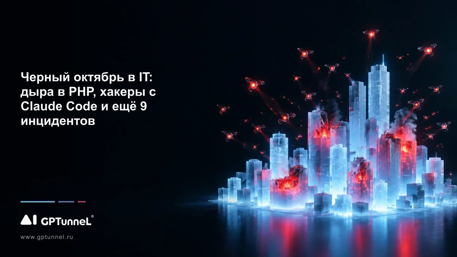 Черный октябрь в IT: дыра в PHP, хакеры с Claude Code и ещё 9 инцидентов